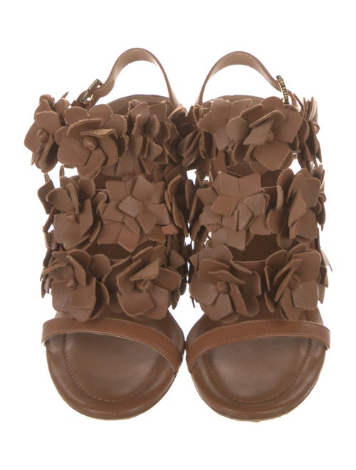 Tory Burch Leather Slingback Sandals