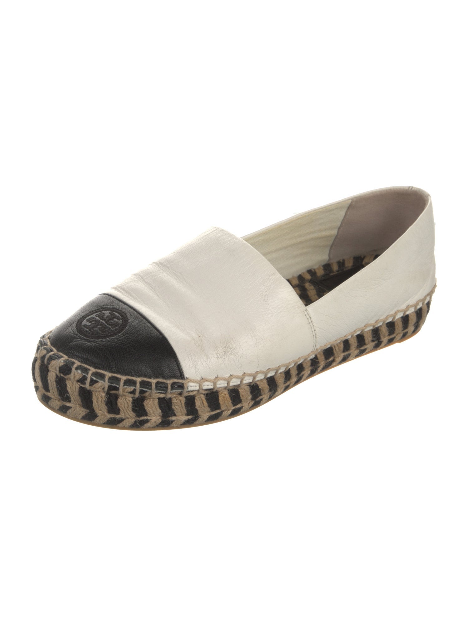 Tory Burch Leather Espadrilles