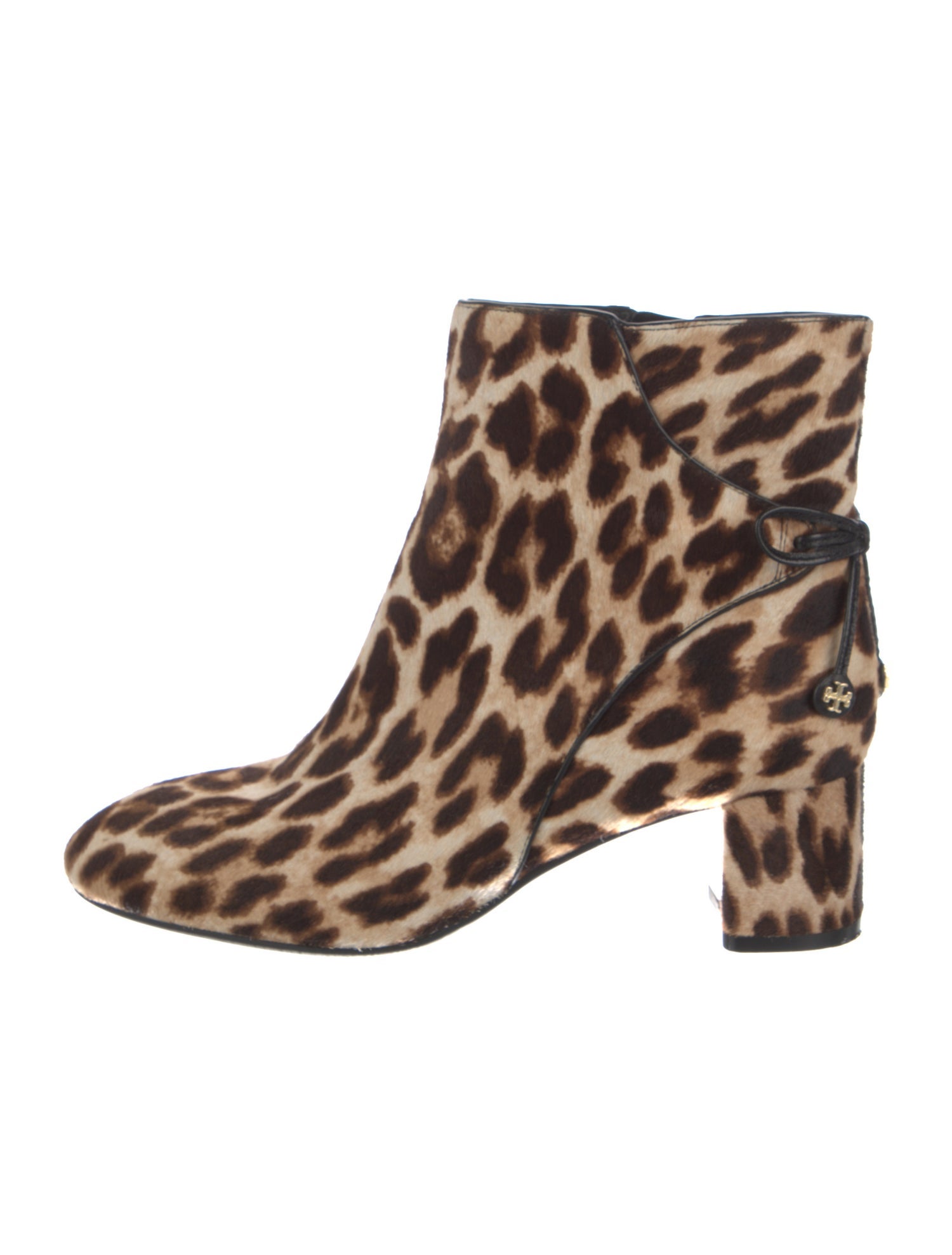 Tory Burch Ponyhair Animal Print Boots