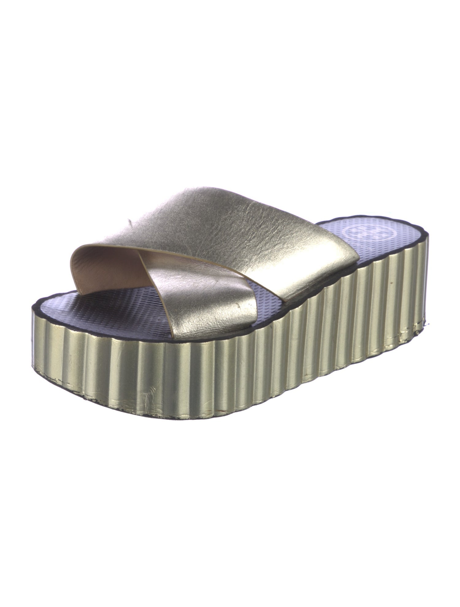 Tory Burch Leather Slides