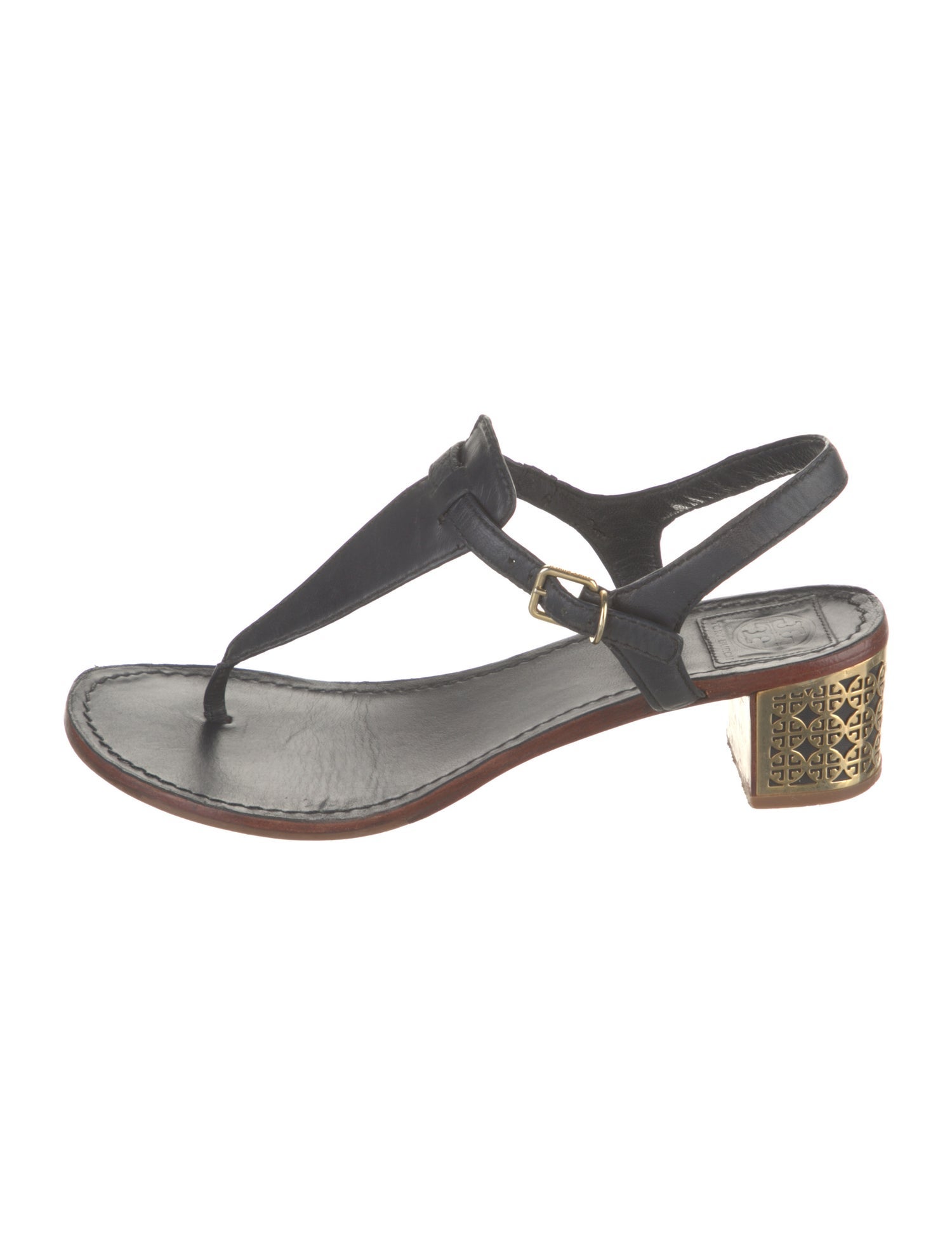Tory Burch Leather Slingback Sandals