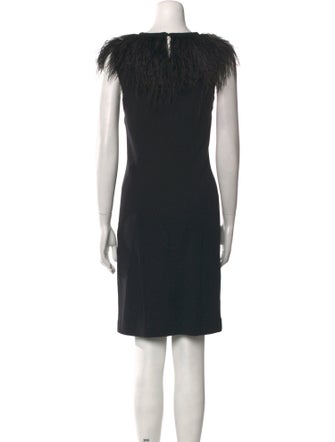 Tory Burch Crew Neck Knee-Length Dress