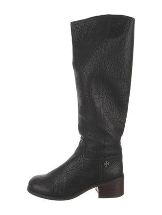 Tory Burch Leather Riding Boots