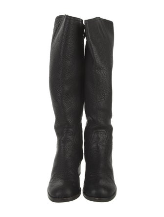 Tory Burch Leather Riding Boots