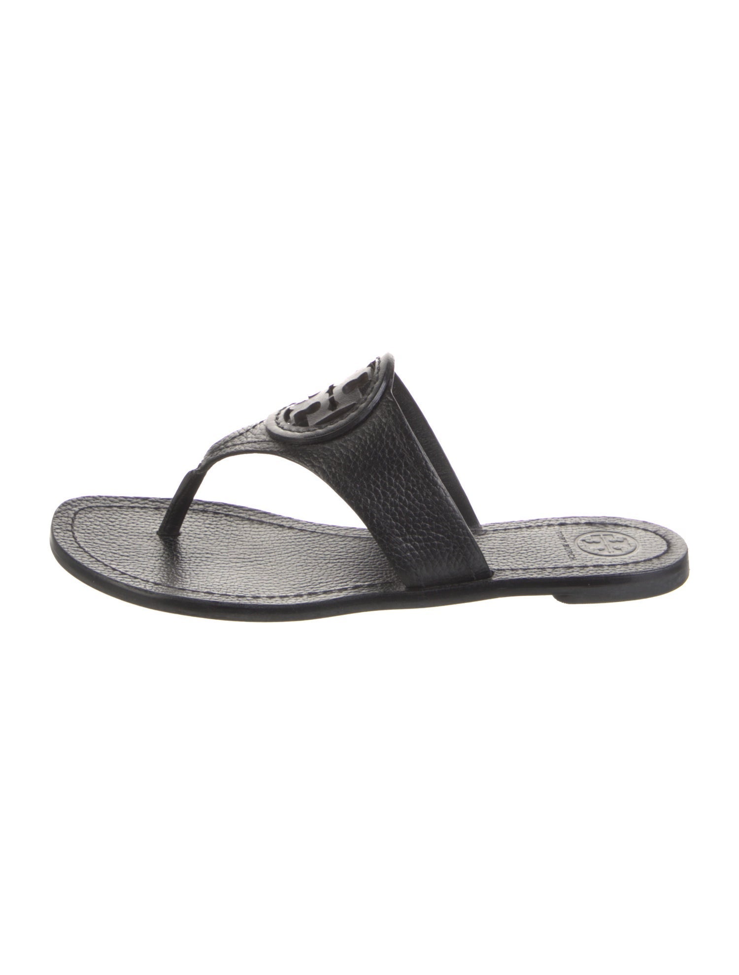 Tory Burch Leather Slides