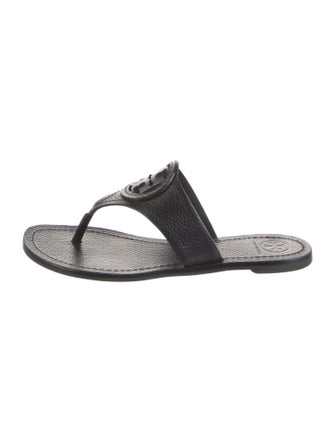 Tory Burch Leather Slides