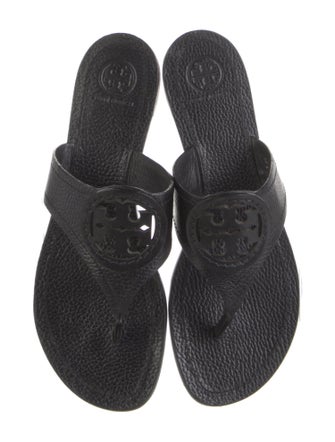 Tory Burch Leather Slides
