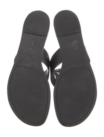 Tory Burch Leather Slides