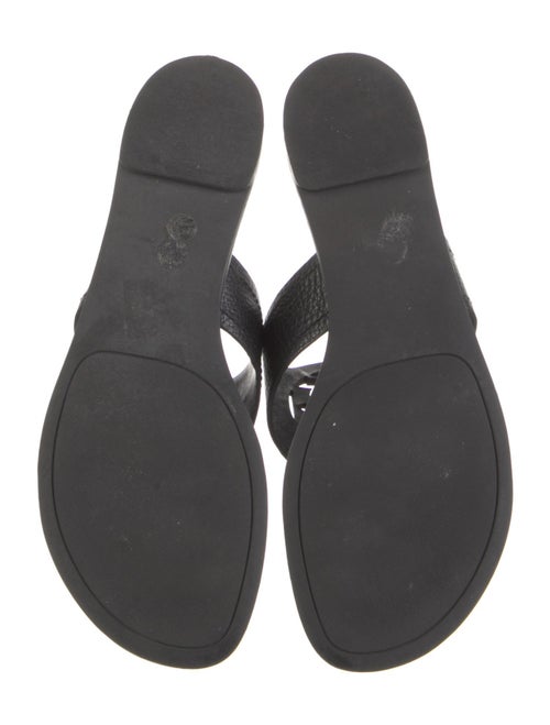 Tory Burch Leather Slides