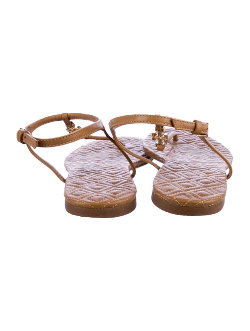 Tory Burch Leather T-Strap Sandals