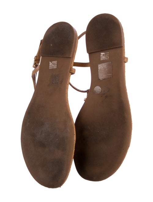 Tory Burch Leather T-Strap Sandals