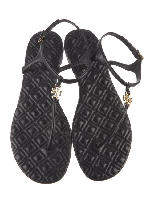 Tory Burch Leather T-Strap Sandals