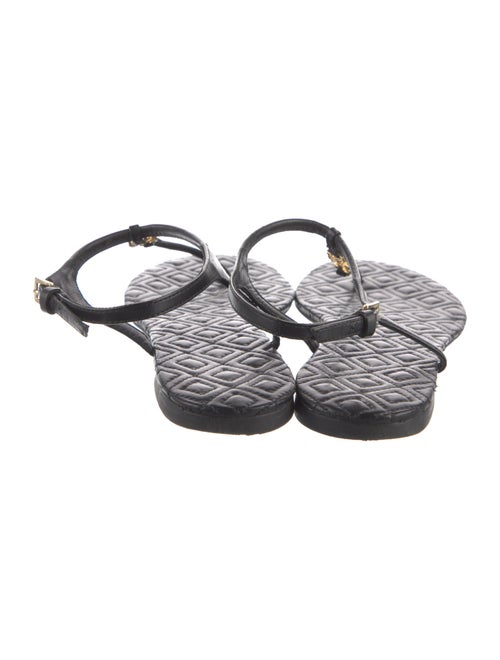 Tory Burch Leather T-Strap Sandals