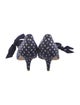 Tory Burch Satin Polka Dot Print Pumps