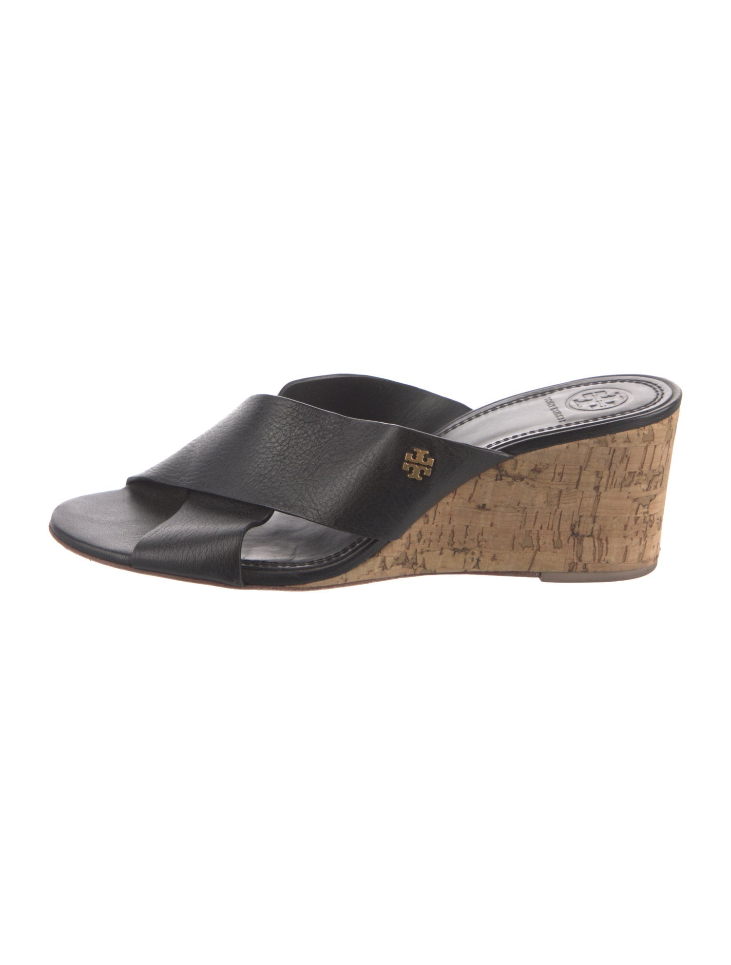 Tory Burch Leather Slides