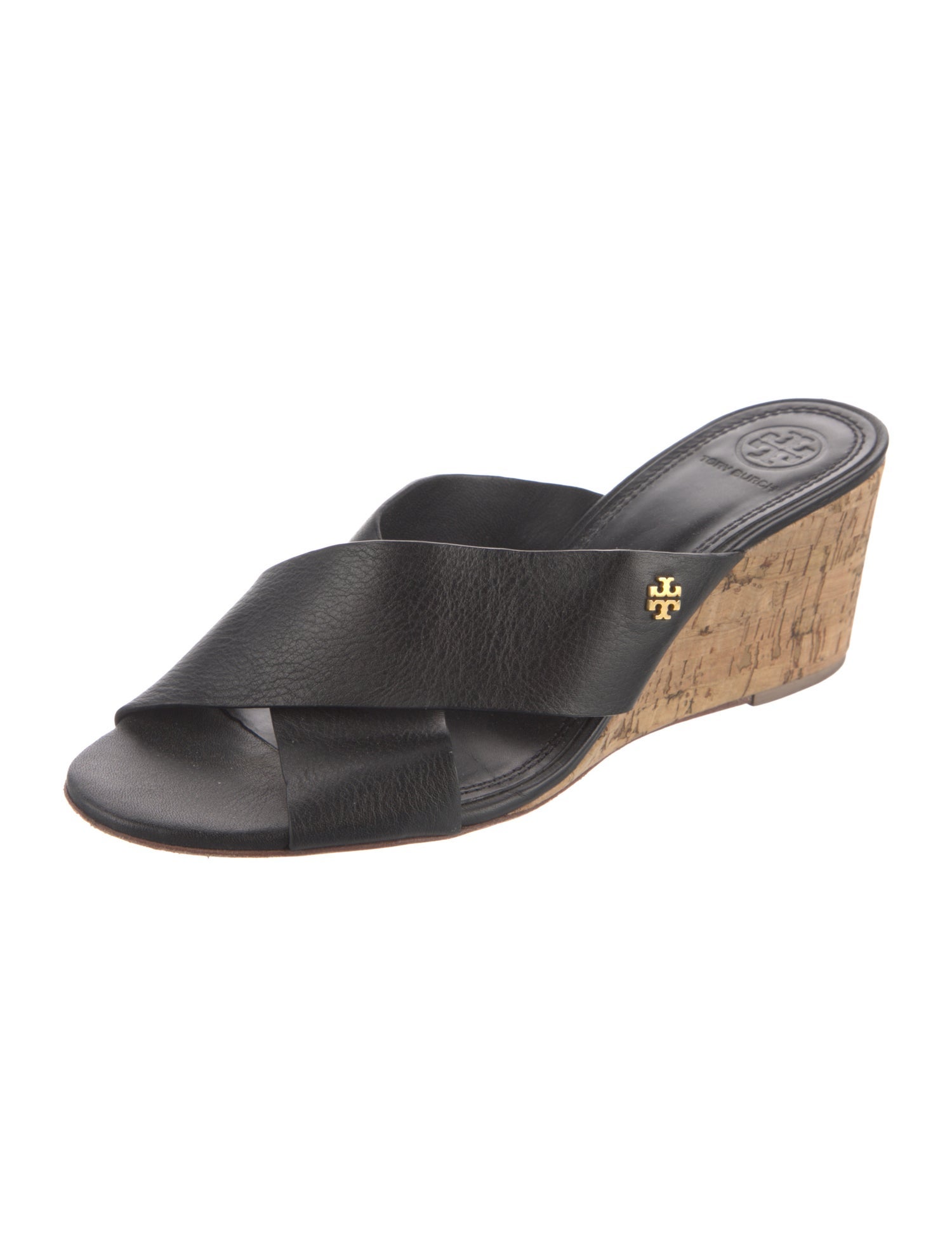 Tory Burch Leather Slides