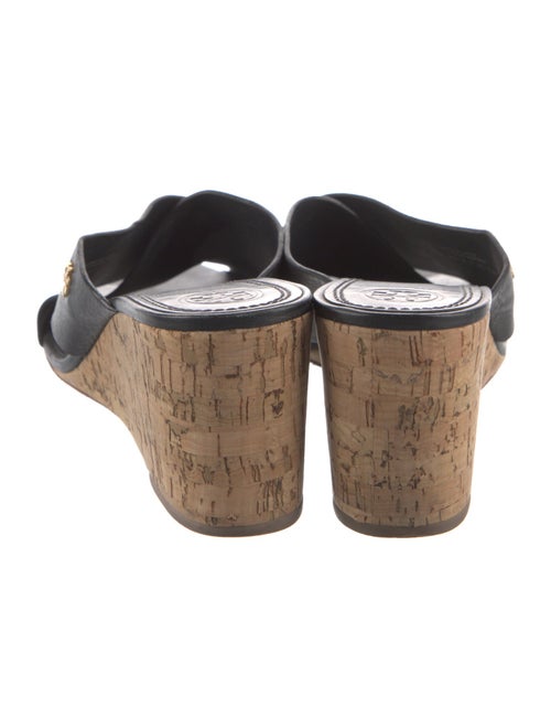 Tory Burch Leather Slides