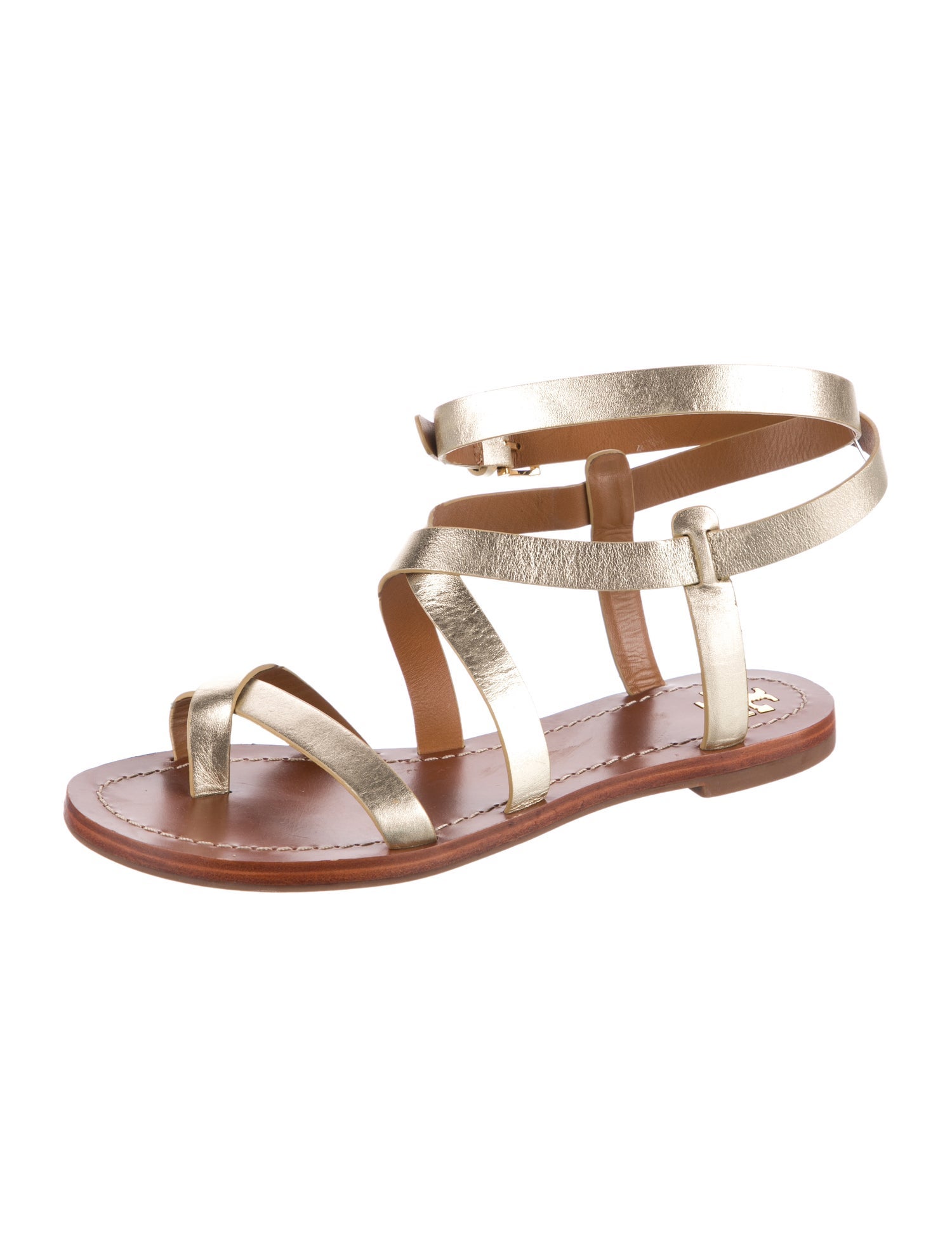 Tory Burch Leather Gladiator Sandals
