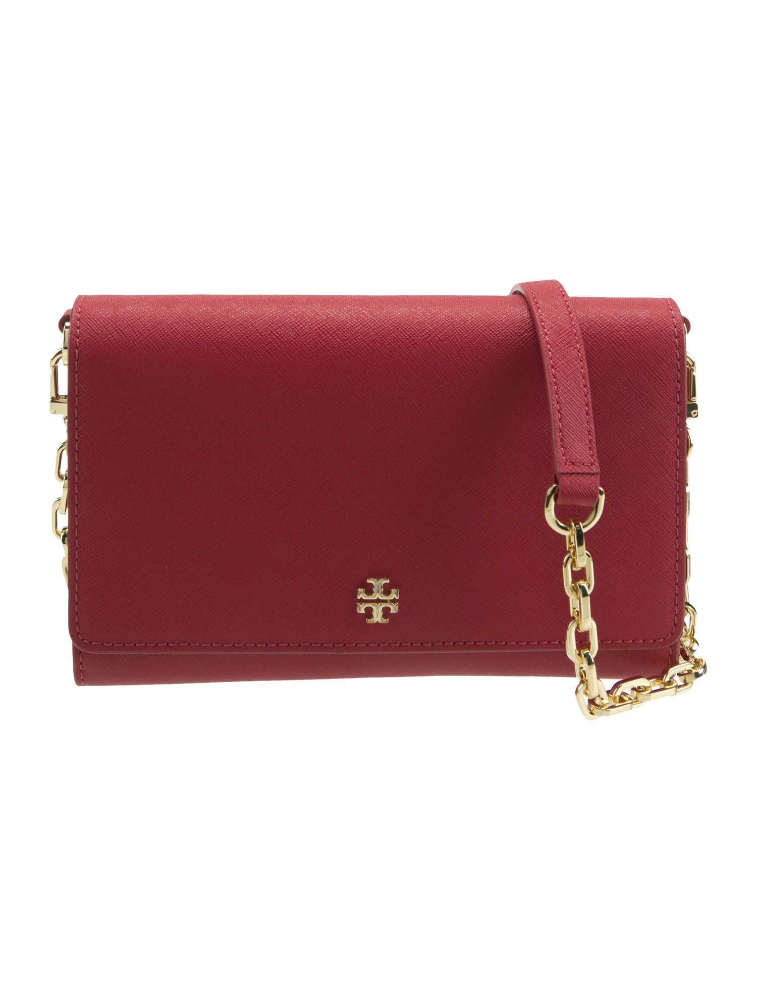 Tory Burch Saffiano Leather Clutch