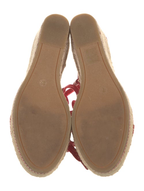 Tory Burch Canvas Printed Espadrilles