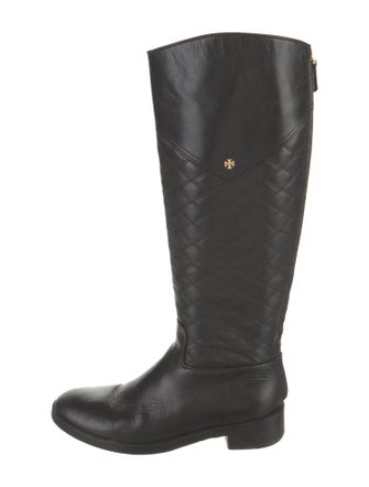 Tory Burch Leather Riding Boots