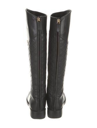 Tory Burch Leather Riding Boots