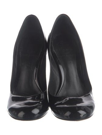 Tory Burch Patent Leather Printed Pumps