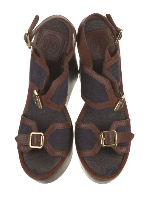 Tory Burch Canvas Slingback Sandals