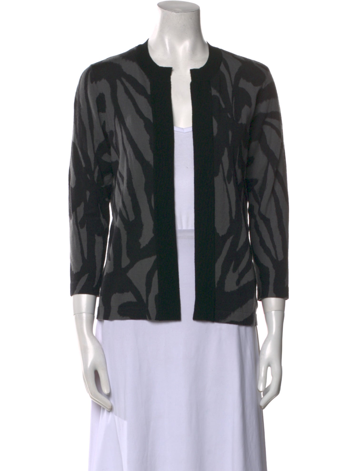 Tory Burch Merino Wool Printed Sweater