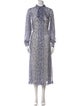 Tory Burch Printed Long Dress