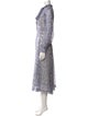 Tory Burch Printed Long Dress