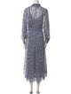 Tory Burch Printed Long Dress