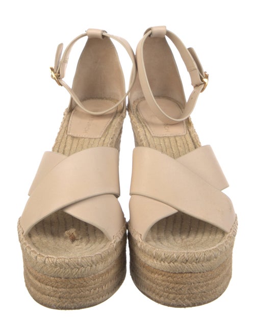 Tory Burch Leather Espadrilles