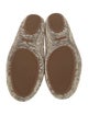 Tory Burch Embossed Leather Animal Print Ballet Flats