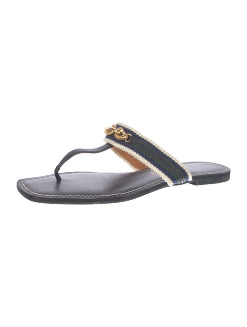 Tory Burch Leather Slides
