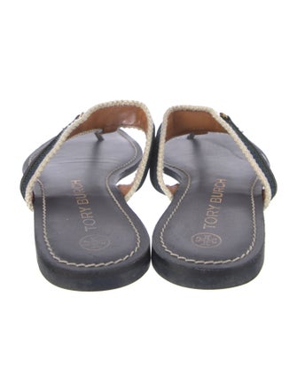 Tory Burch Leather Slides