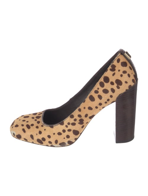 Tory Burch Ponyhair Animal Print Pumps