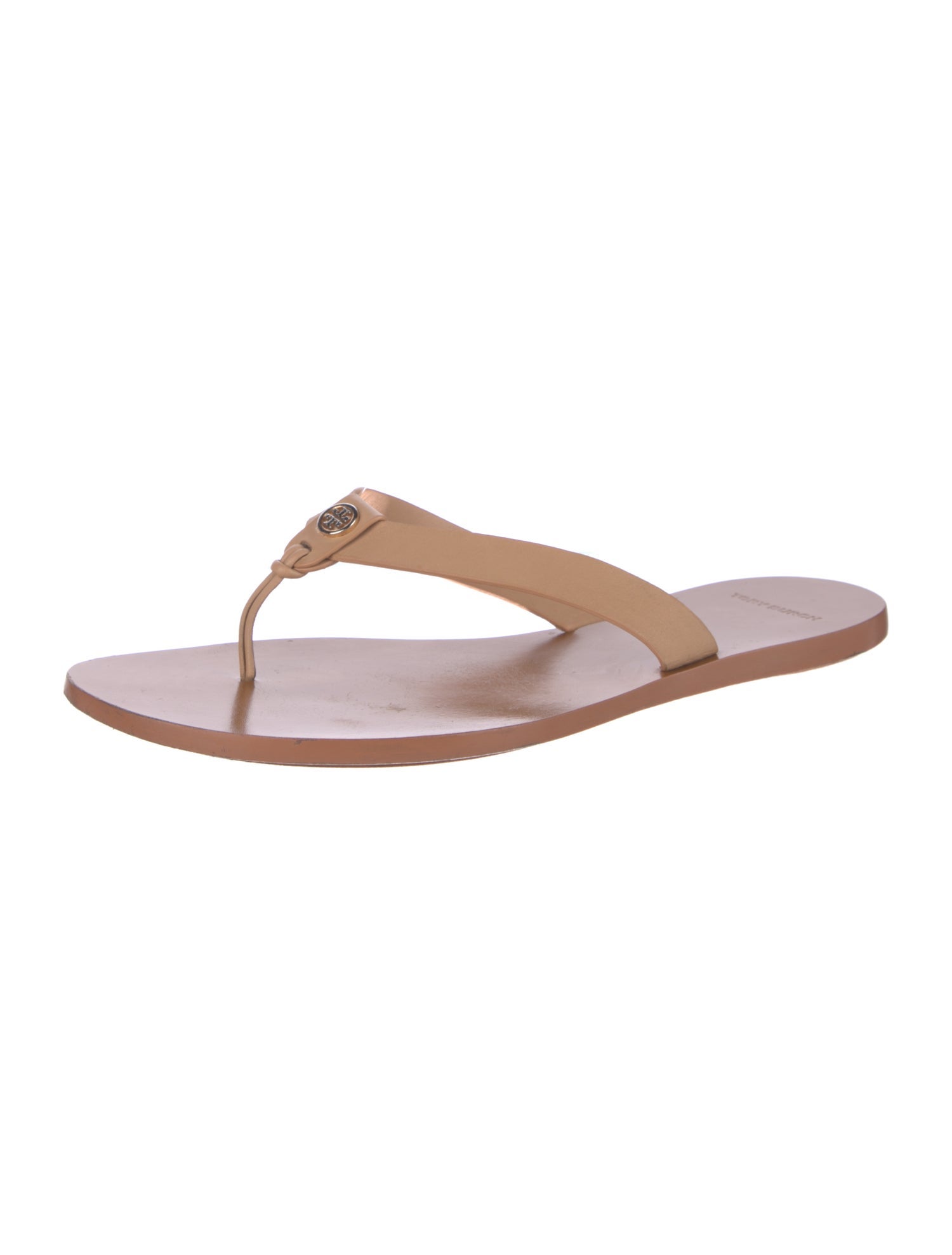 Tory Burch Leather Flip Flops