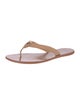 Tory Burch Leather Flip Flops