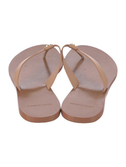 Tory Burch Leather Flip Flops