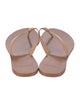 Tory Burch Leather Flip Flops