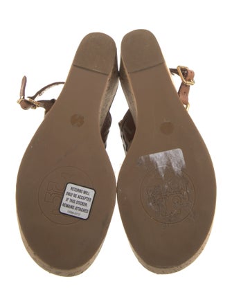 Tory Burch Leather Slingback Sandals