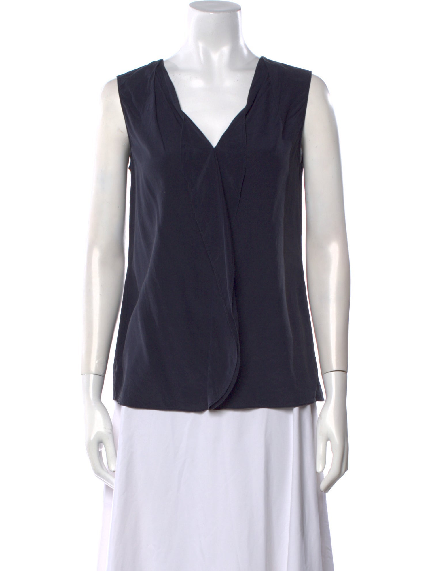 Tory Burch Silk V-Neck Top