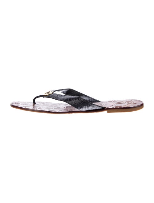 Tory Burch Leather Flip Flops