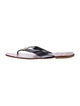 Tory Burch Leather Flip Flops