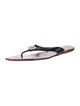 Tory Burch Leather Flip Flops