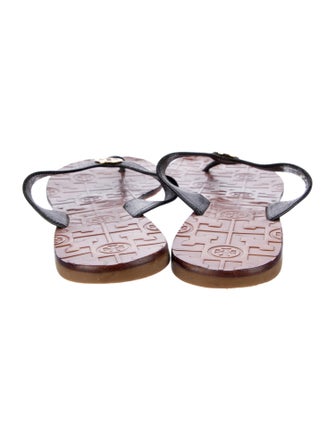 Tory Burch Leather Flip Flops