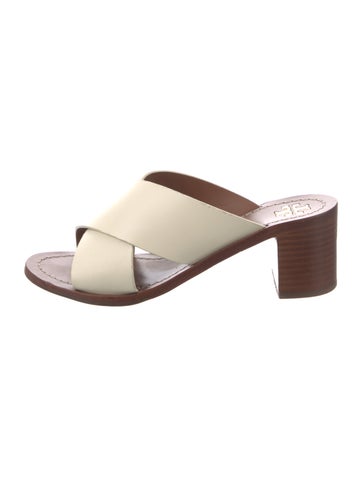 Tory Burch Sandals Leather Slides 7