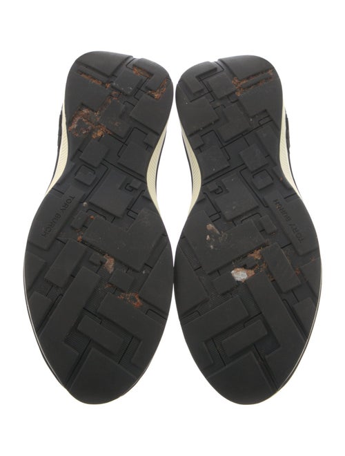 Tory Burch Leather Wedge Sneakers