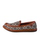 Tory Burch Canvas Graphic Print Loafers